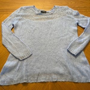 Topshop Light Blue Angora Sweater